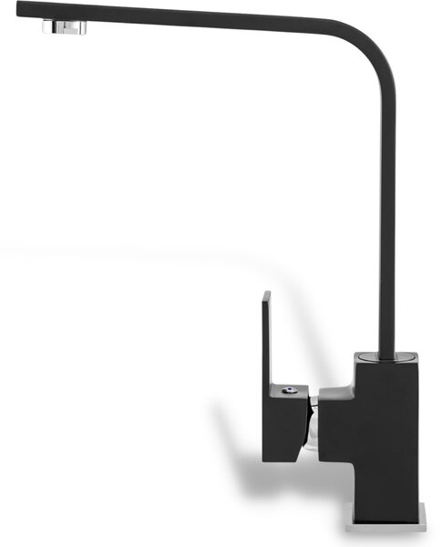 Gamma Moon, baterie pentru chiuvetă de sine stătătoare, negru mat, GMA-BNK-BK