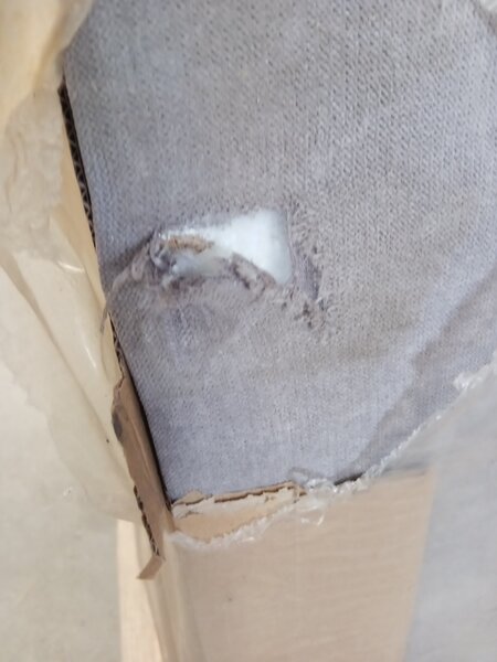 Ofertă pat tapițat boxspring MERALIS 80x200 cm gri clasa II Saltele: Saltea cu arcuri Bonell
