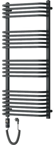Mexen Apollo, element electric de încălzire 1210x550 mm + tijă de încălzire 600 W, antracit, W117-1210-550-2600-66