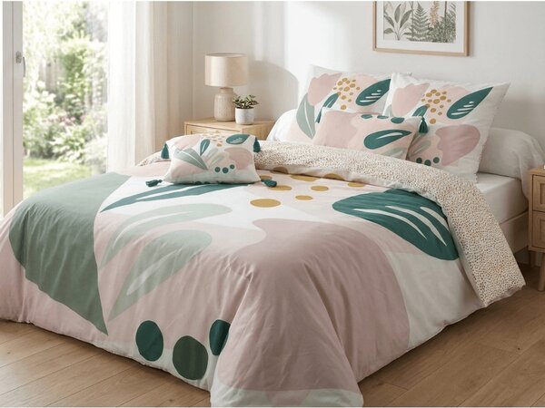 Perna decorativa IMPRIME ALMA 40x40 cm, roz