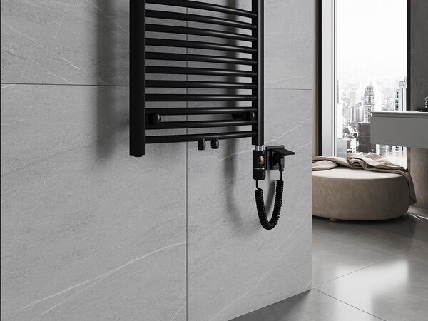 Mexen Ares, element electric de încălzire 900 x 500 mm, 600 W, negru, W102-0900-500-2600-70