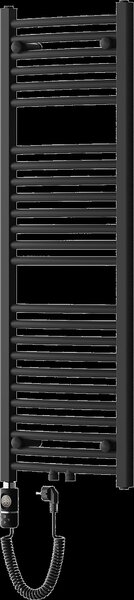 Mexen Ares, element electric de încălzire 1200x400 mm + tijă de încălzire 600 W, negru, W102-1200-400-2600-70