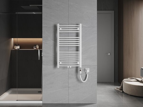 Mexen Ares, element electric de încălzire 900x500 mm + tijă de încălzire 600 W, alb, W102-0900-500-2600-20