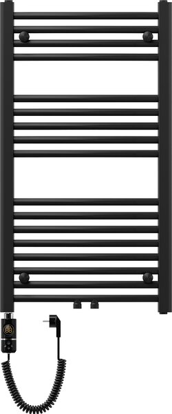 Mexen Ares, element electric de încălzire 900 x 500 mm, 600 W, negru, W102-0900-500-2600-70