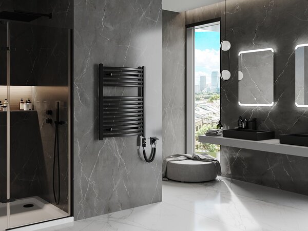 Mexen Helios, element electric de încălzire 800 x 600 mm, 600 W, negru, W103-0800-600-2600-70