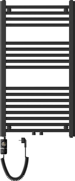 Mexen Mars, element electric de încălzire 900 x 500 mm, 600 W, negru, W110-0900-500-2600-70