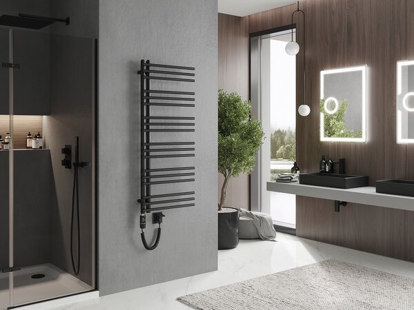 Mexen Neptun, element electric de încălzire 1200 x 500 mm, 600 W, negru, W101-1200-500-2600-70