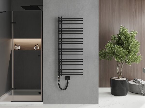 Mexen Neptun, element electric de încălzire 1200 x 500 mm, 600 W, negru, W101-1200-500-2600-70