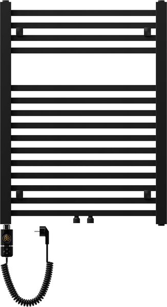 Mexen Pluton, element electric de încălzire 800x600 mm + tijă de încălzire 600 W, negru, W106-0800-600-2600-70