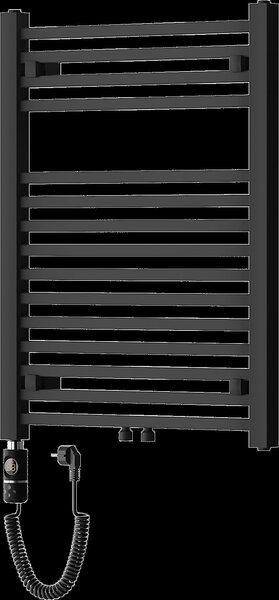 Mexen Pluton, element electric de încălzire 800x600 mm + tijă de încălzire 600 W, negru, W106-0800-600-2600-70