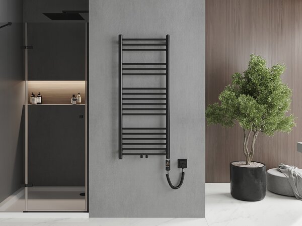 Mexen Yodo, element electric de încălzire 1200x500 mm + tijă de încălzire 600 W, negru, W113-1200-500-2600-70