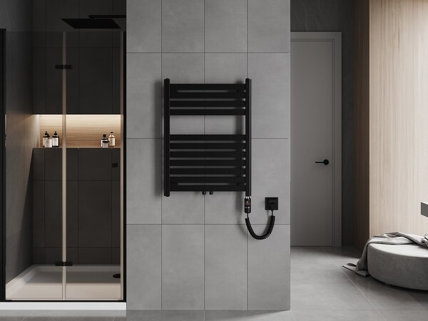 Mexen Uran, element electric de încălzire 800x600 mm + tijă de încălzire 600 W, negru, W105-0800-600-2600-70