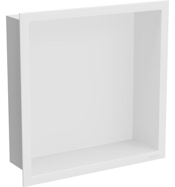 Mexen X-Wall-R raft nișă cu flanșă 30 x 30 cm, alb - 1920303010