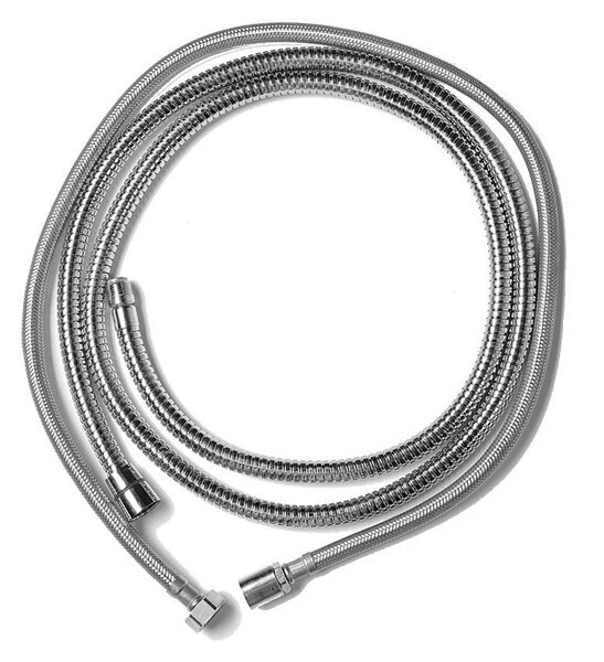 Sapho Sapho, SET furtun de duș pentru robinet pe marginea căzii, F1/2'- F1/2', 275 cm, crom, FLE18