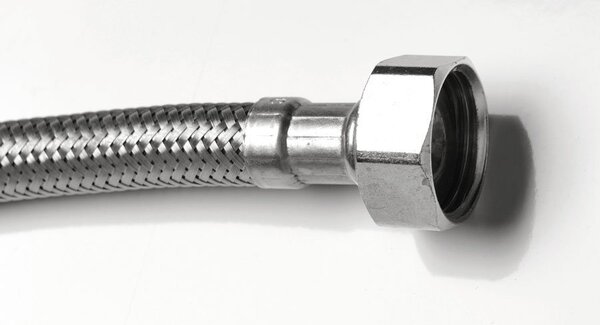 Sapho Sapho, SET furtun de duș pentru robinet pe marginea căzii, F1/2'- F1/2', 275 cm, crom, FLE18