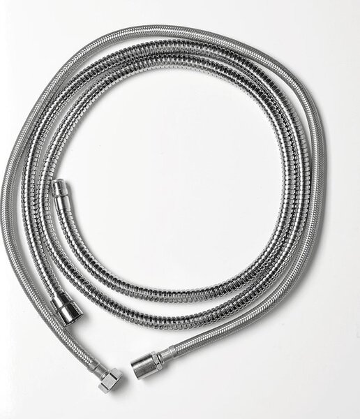 Sapho Sapho, SET furtun de duș pentru robinet pe marginea căzii, F1/2'- F1/2', 275 cm, crom, FLE18