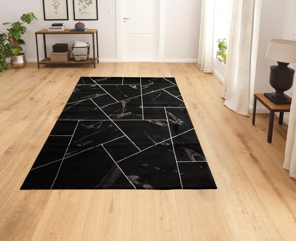 Covor Lerina Leonique negru silver, 200/290 cm