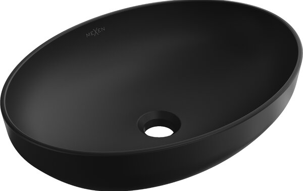 Mexen Cornelia, chiuveta blat 50 x 36 cm, negru mat, 21885085