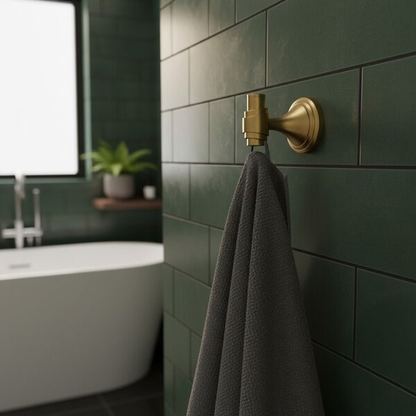 Cuier baie 1609 Aristo Brushed Gold