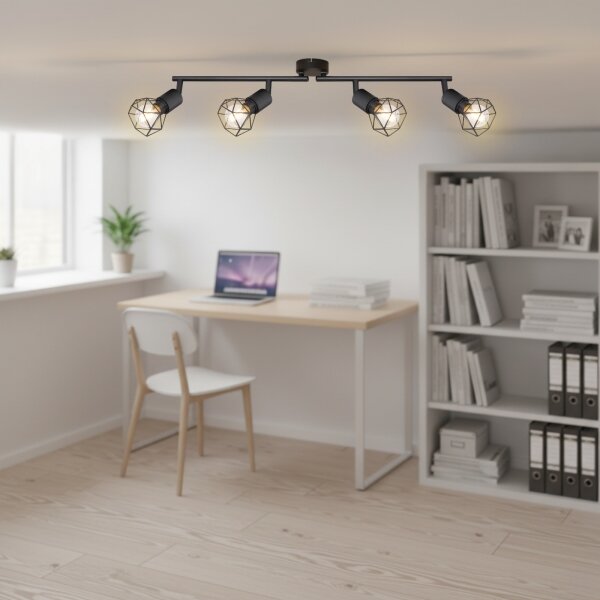 BRILAGI - Spot CAGE 4xE14/40W/230V