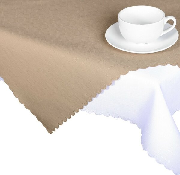 Față de masă din teflon, culoare cafea, 80 x 80 cm, 80 x 80 cm