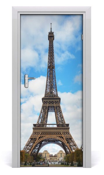 Autocolante pentru usi usa autoadeziv Turnul Eiffel