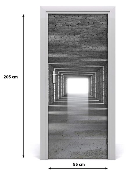 Autocolante pentru usi tunel Cărămidă