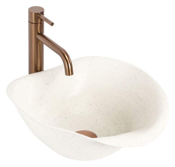 Lavoar ceramic pentru blat REA HM-34B Handmade ART