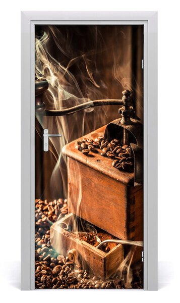 Autocolante pentru usi Boabe de cafea