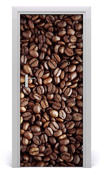 Autocolante pentru usi Boabe de cafea