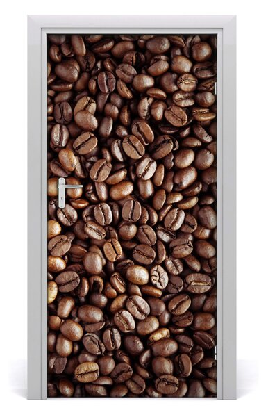 Autocolante pentru usi Boabe de cafea
