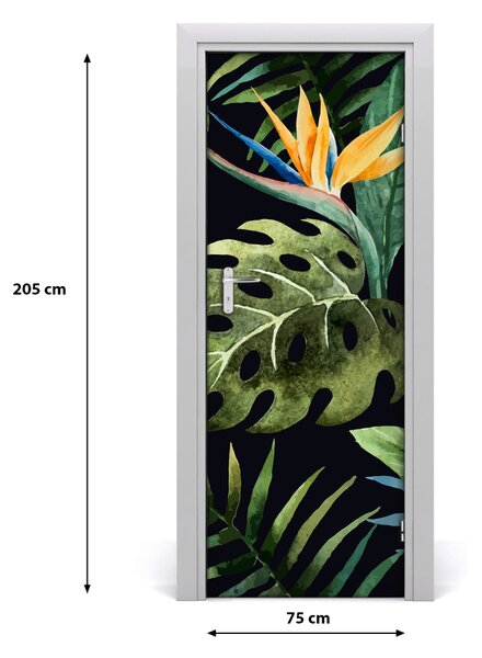 Autocolante pentru usi model Hawaii