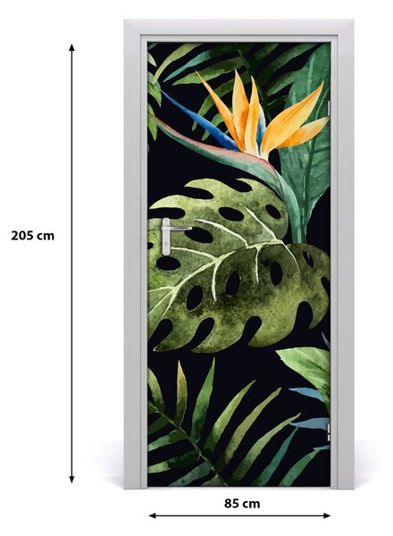Autocolante pentru usi model Hawaii