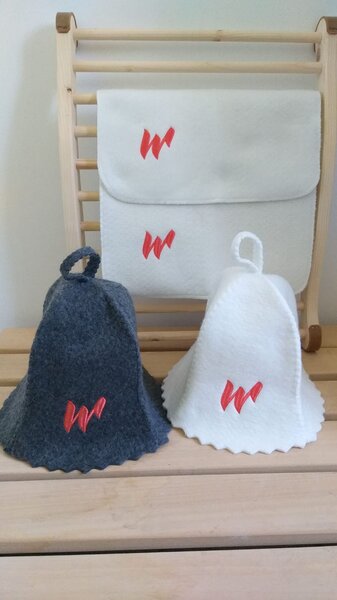 Set sauna Waincris Siuntio caciuli + covorase banci