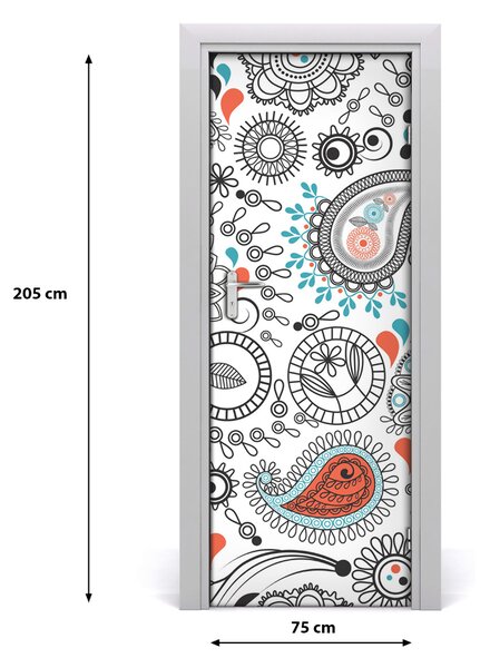 Autocolante pentru usi ornamente