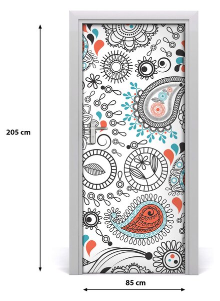 Autocolante pentru usi ornamente