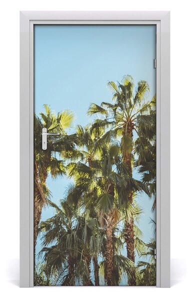 Autocolante pentru usi Peisaje Palm Copaci