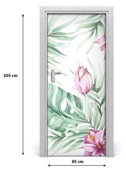 Autocolante pentru usi model Hawaii