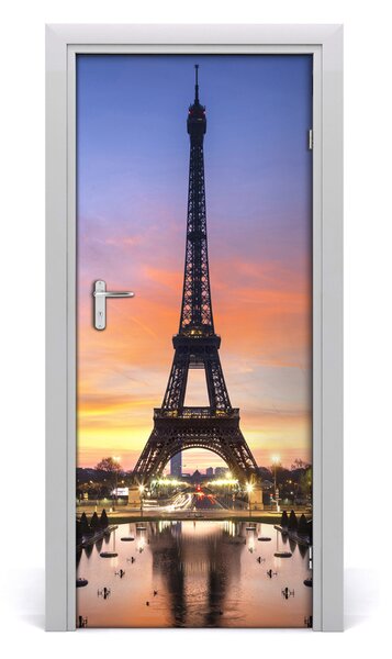 Autocolante pentru usi usa autoadeziv Turnul Eiffel