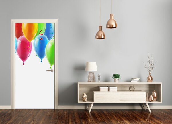 Autocolante pentru usi baloane colorate