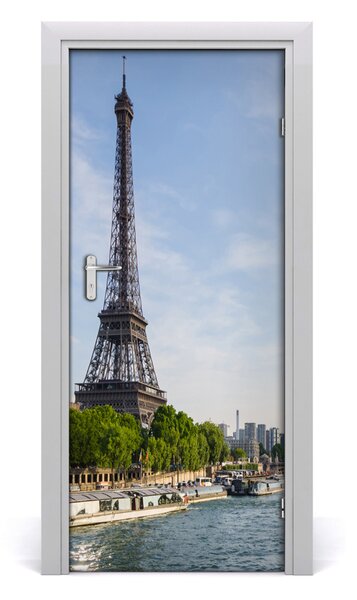 Autocolante pentru usi usa autoadeziv Turnul Eiffel