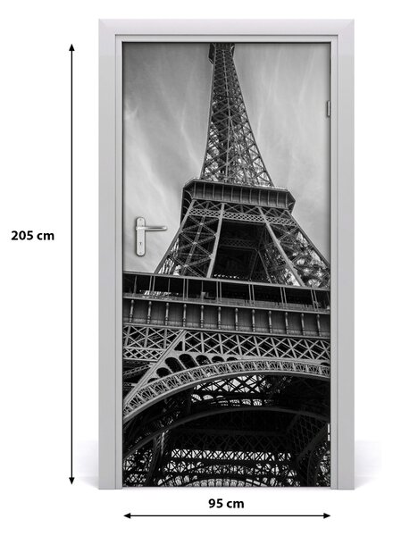 Autocolante pentru usi usa autoadeziv Turnul Eiffel