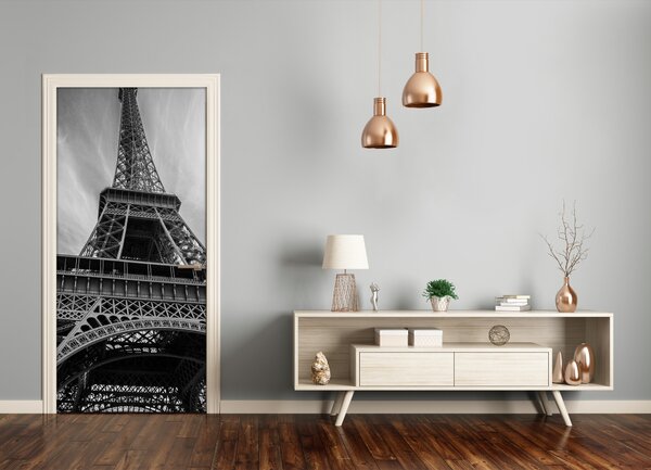 Autocolante pentru usi usa autoadeziv Turnul Eiffel