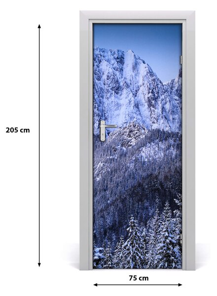 Autocolante pentru usi Tatra Munții Giewont