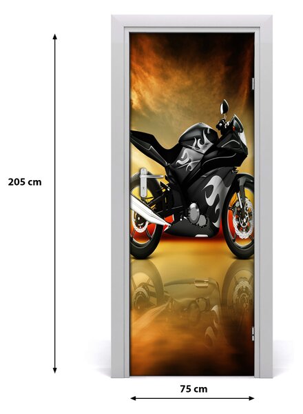 Autocolante pentru usi usa autoadeziv sport Motociclete