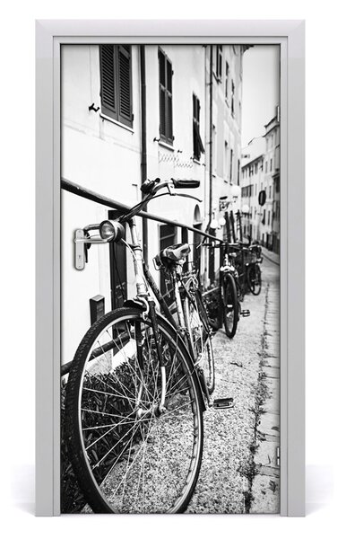 Autocolante pentru usi Biciclete Door City-autoadezive