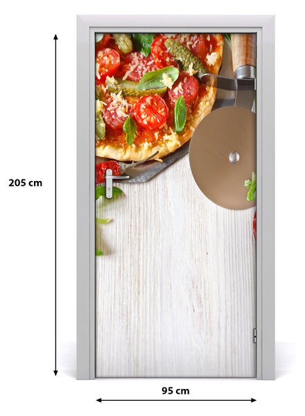 Autocolante pentru usi Pizza