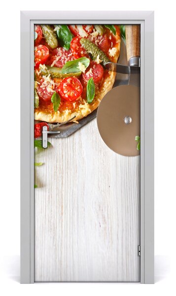 Autocolante pentru usi Pizza