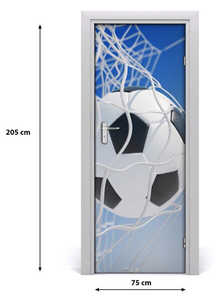 Autocolante pentru usi Autoadeziv Ball ușă în gol