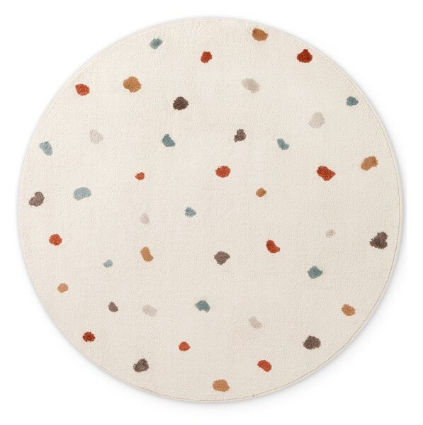 Covor pentru copii crem ø160 cm Funny Dots – Hanse Home